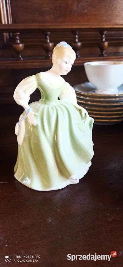 Figurka Fair Maiden HN 2211 Royal Doulton Antyki, Sztuka, Kolekcje pomorskie Gdańsk
