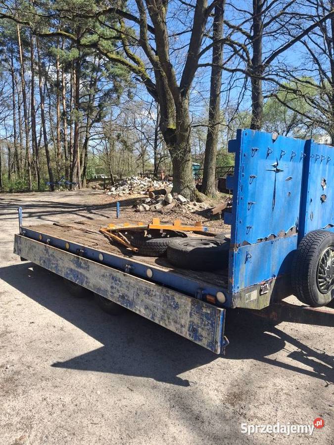 Przyczepa Hapert 400x180 Alu burty 2000 dmc Krosno Odrzańskie