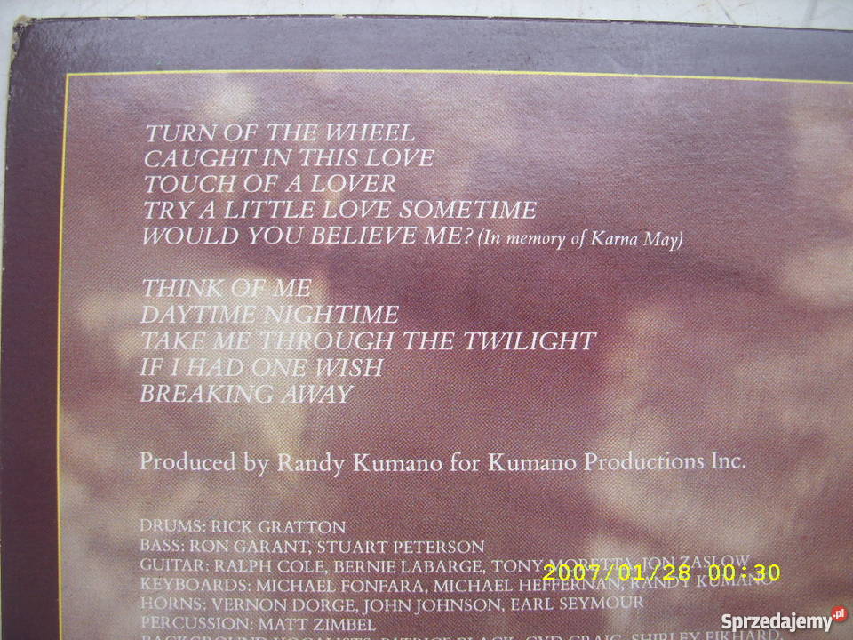 Pop LP MARY LU ZAHALANTHINK OF ME Canada płyta winylowa Wołów