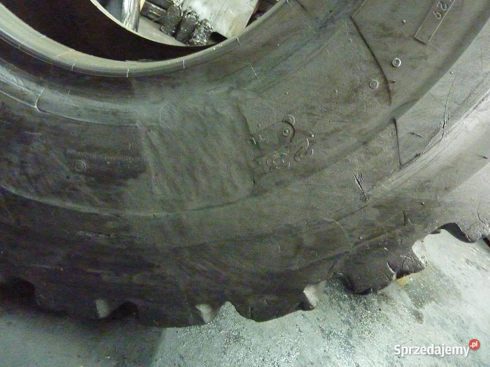 2x Opona używana przemysłowa 235R25 BRIDGESTONE Do maszyn budowlanych Zaścianki
