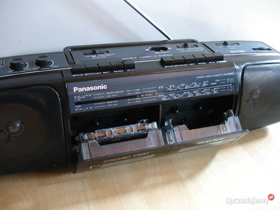 Radiomagnetofon PANASONIC RXFT500 lubuskie Zielona Góra