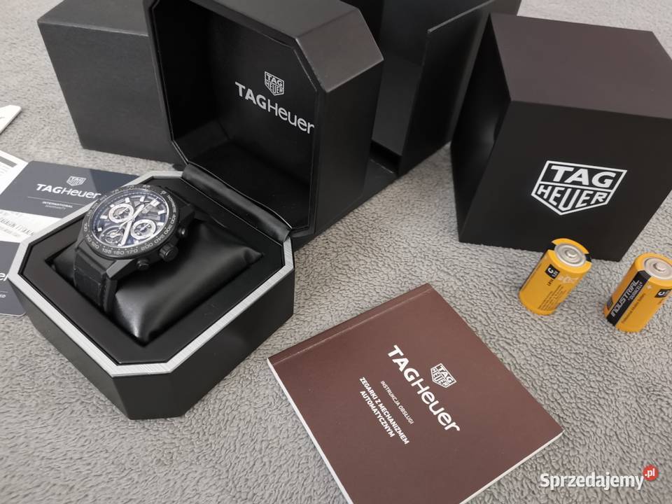NOWY zegarek Tag Heuer TOURBILLON 02T 45mm Męskie Gdynia sprzedam