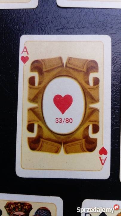 Stare Karty Pasjansowe KZWP 3380 Stan Birofilistyka sprzedam