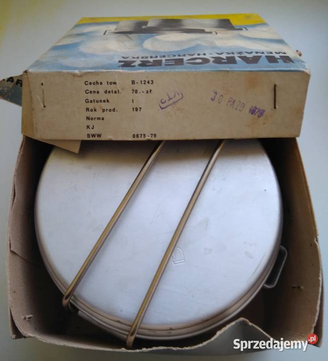 MENAŻKA HARCERSKA HARCERZ POLSPORT B1243 1978 Pozostałe łódzkie Łódź