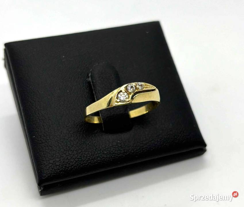 Złoty Pierścionek pr 585 159g R15 Elbląg