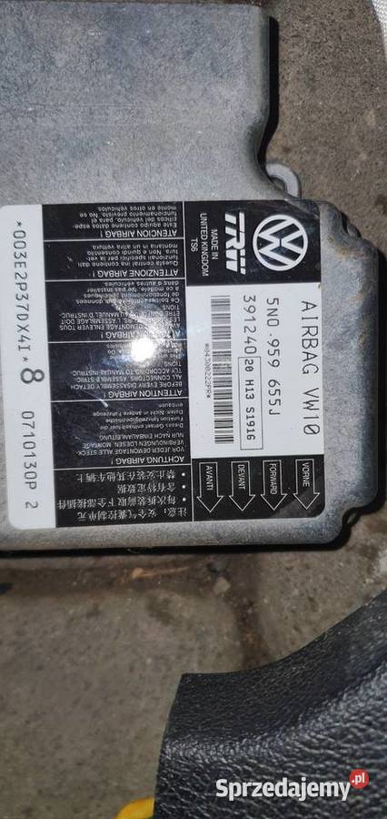 VW Tiguan I 10r TDI CR LR7N AIRBAG komplet z Jaworzno