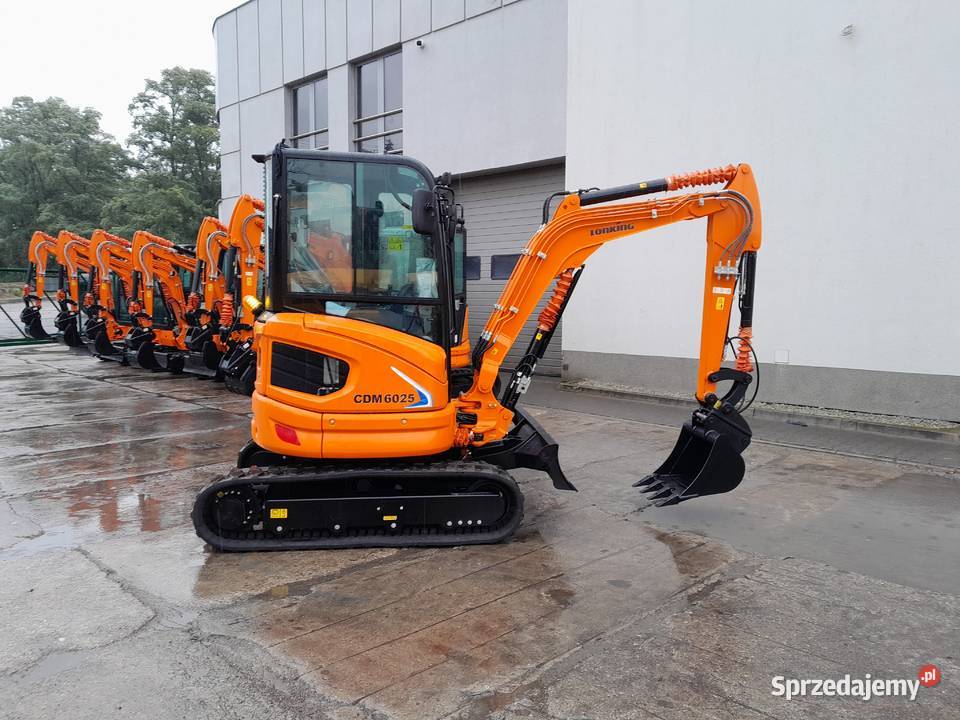 MINIKOPARKA 2 TONT LONKING 2025R JCB KUBOTA CAT Krotoszyn