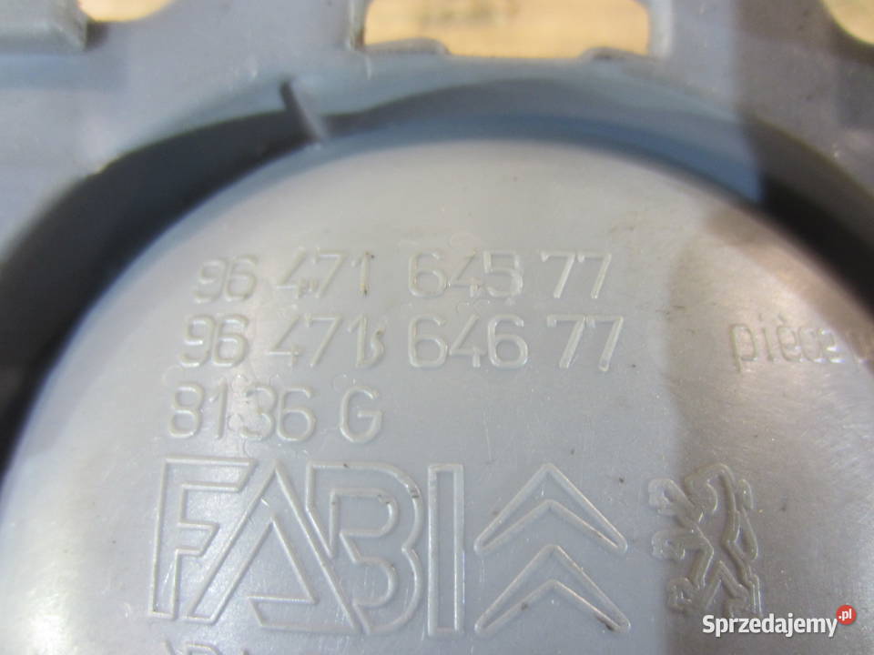 klamka wewnętrzna lewa citroen c3 9647164577 Karoseria Części samochodowe Szczecin sprzedam
