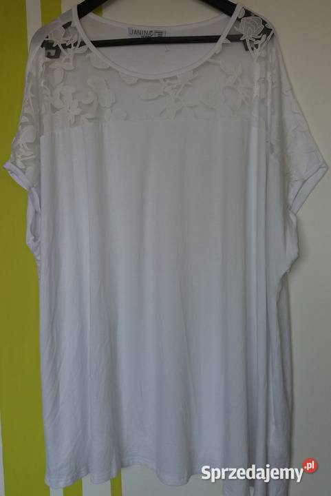 4XL6062 Nienoszona tunika bluzka Janina Gliwice