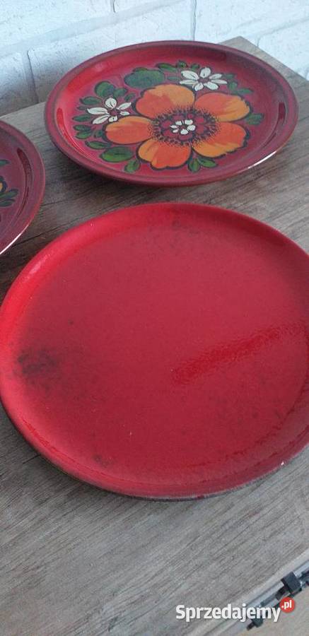 Niemieckie talerze Przedbórz sprzedam