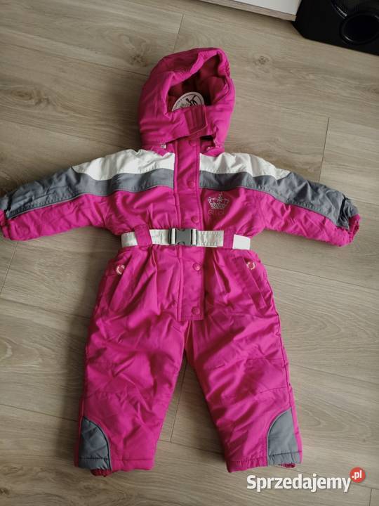 Kombinezon zimowy dziewczęcy fuksjowy Gluck Płock