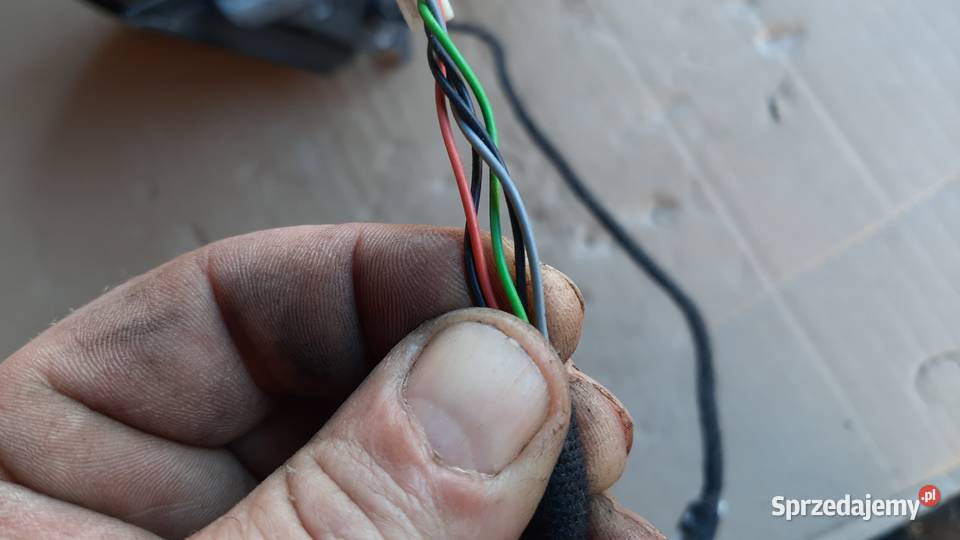 lusterko lewe zewnętrzne BMW e46 5 PIN granatowe osobowe Lusterka zewnętrzne Dębno