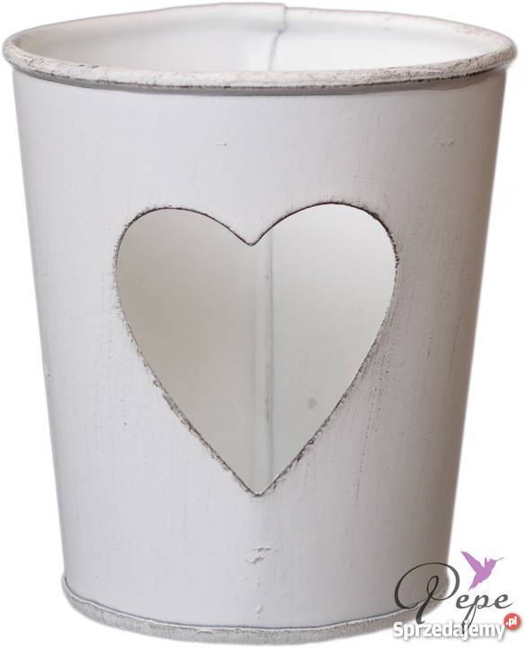 Świecznik metalowy Symbol Łódź