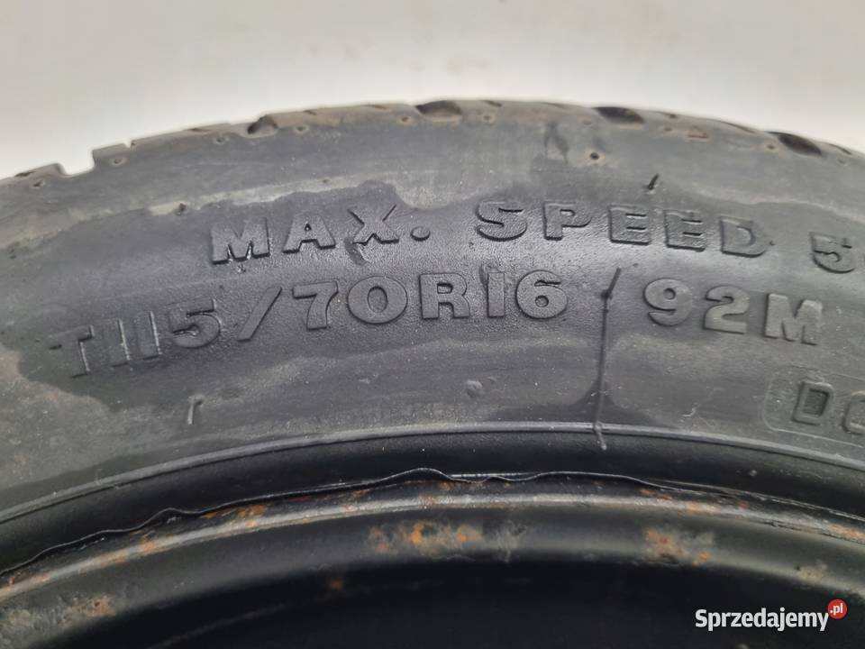 KOŁO DOJAZDOWE Opel Vectra C Astra H dojazdówka Chełm