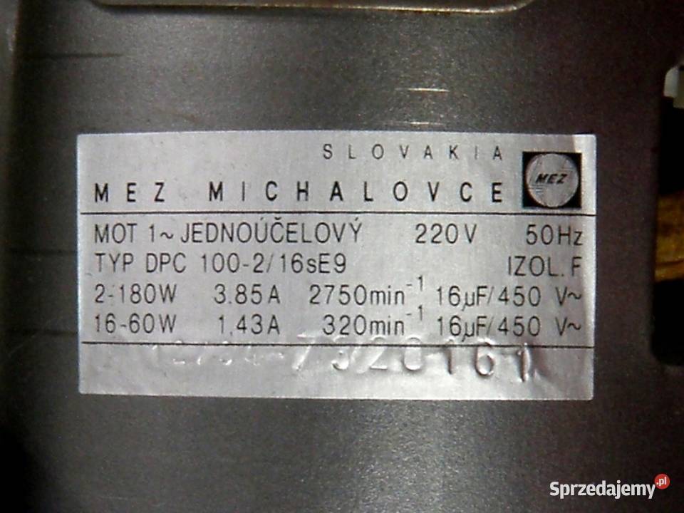 SILNIK MEZ DPC 100216sE9 Stalowa Wola