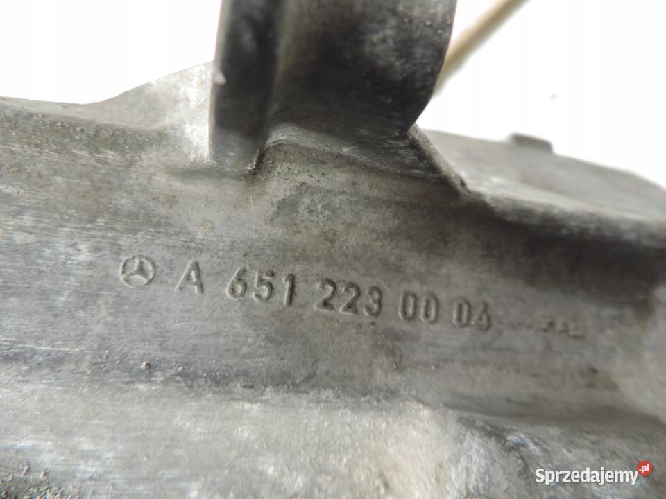 ŁAPA SILNIKA MERCEDES W212 22 CDI A6512230004 Zawieszenie silnika