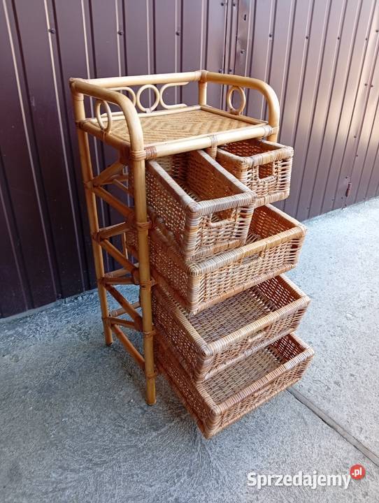 komoda rattanowa z szufladami 535 Byczyna