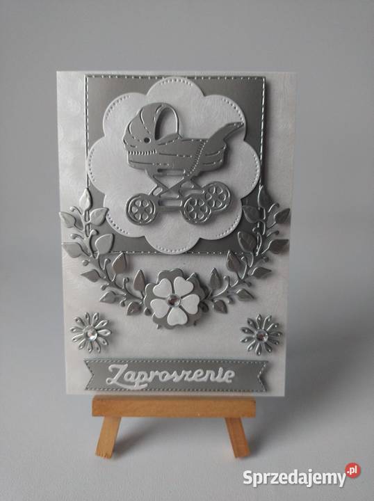 ZAPROSZENIA CHERZEST ŚWIĘTY WÓZEK W SERWETCE Poznań