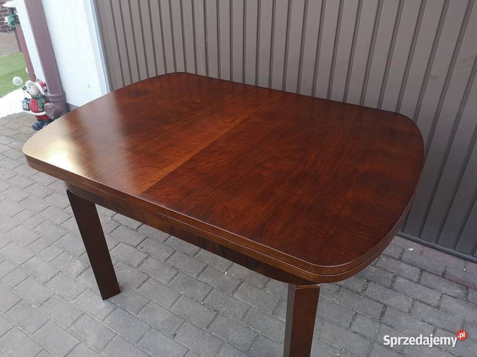 Stół ARTDECO Orzech Rozkładany Stary Antyk Swarzędz