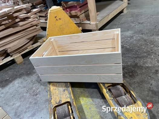 SKRZYNKI DREWNIANE SZCZEBELKOWE REGAŁY ZE śląskie