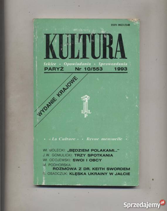 Kultura 10553 1993 Szczecin