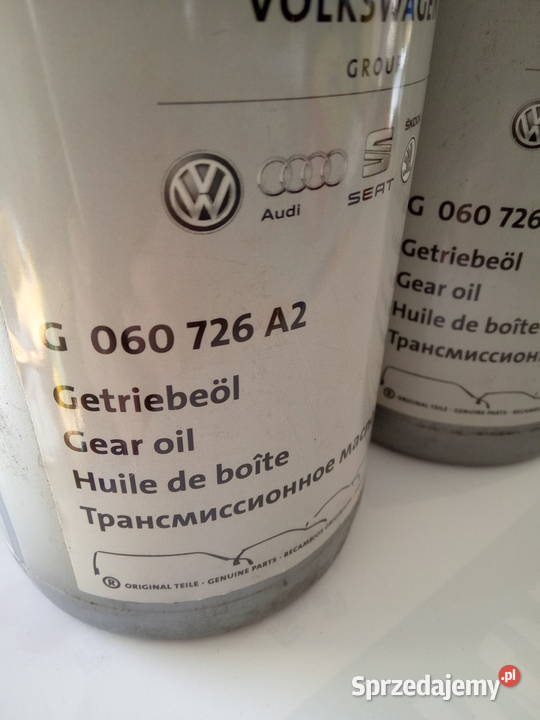 oryginalny olej przekładniowy skoda audi Oleje przekładniowe Warszawa