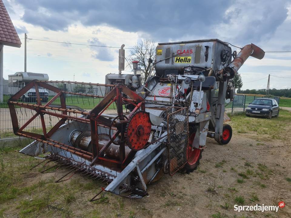 Claas columbus kombajn perkins super stan warmińsko-mazurskie
