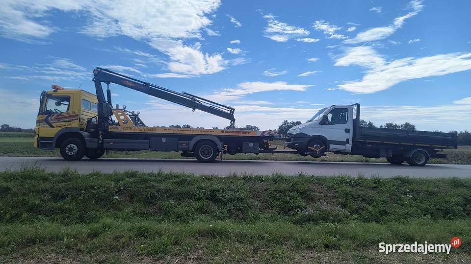 Pomoc Drogowa holowanie autolaweta laweta Żabno