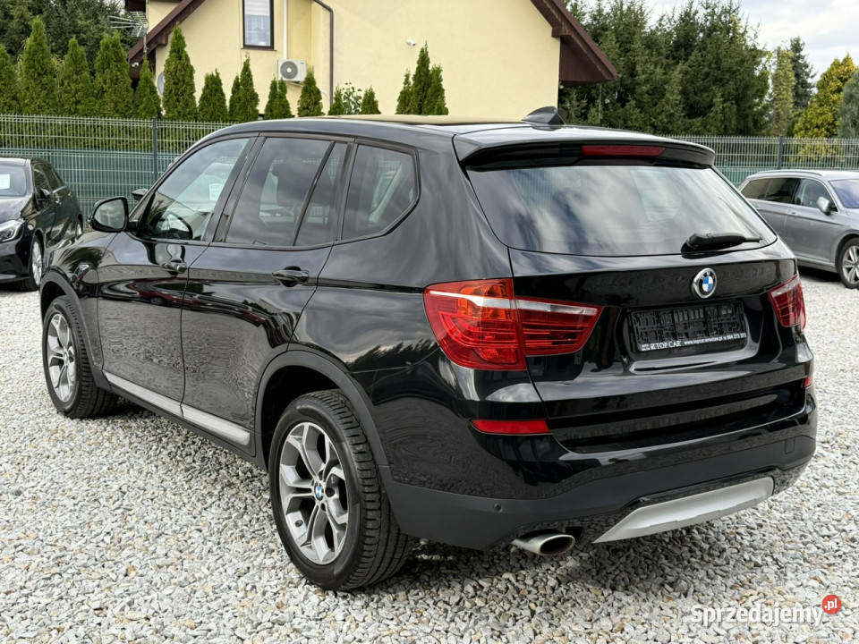 BMW X3 20D 150 2015r skóry Navi hak zadbana F25 serwisowany w ASO