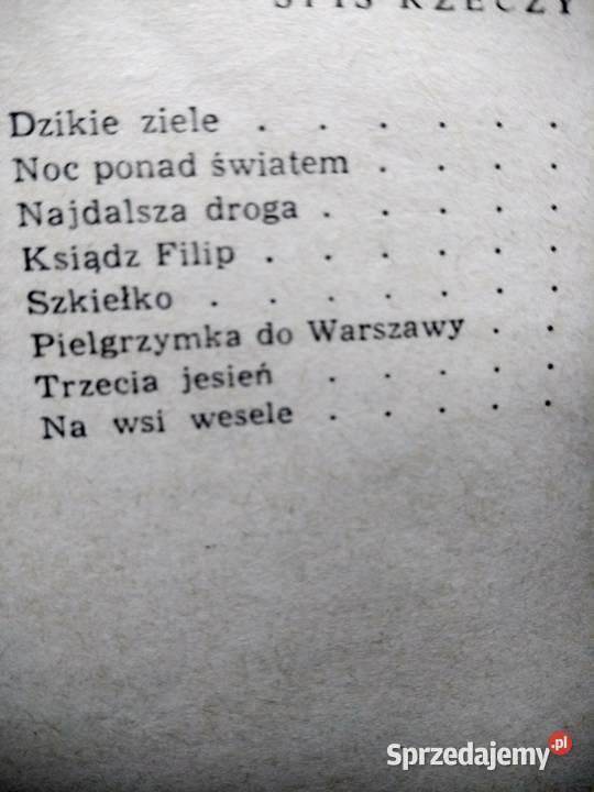 Dąbrowska Opowiadania lektury szkolne Warszawa