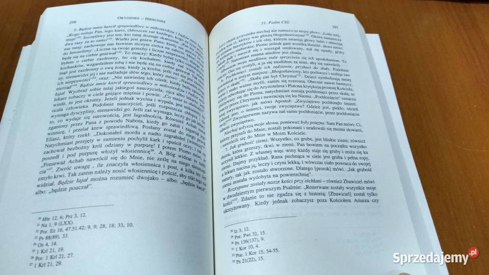 Homilie o Księdze Psalmów  Orygenes Hieronim Gdańsk