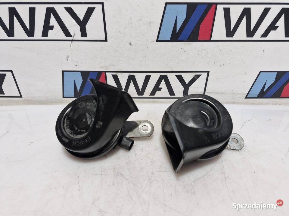 BMW E39 KLAKSON SYRENA SYGNAŁ ALARMU KOMPLET Czujniki zużycia klocków