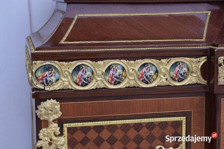 Piękna Komoda Empire Drewno Mosiądz Szafa małopolskie Kraków