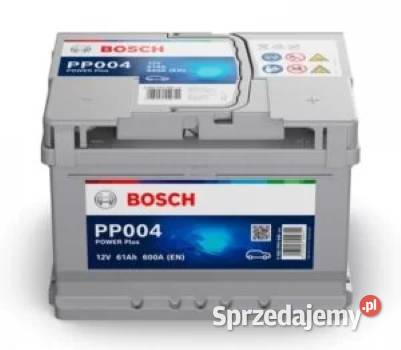 Akumulator Bosch 61Ah 600A EN PP004 DARMOWA Akumulatory Stalowa Wola