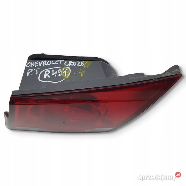 LAMPA PRAWA Chevrolet Cruze prawy tył pasażera w osobowe Motoryzacja Chełm
