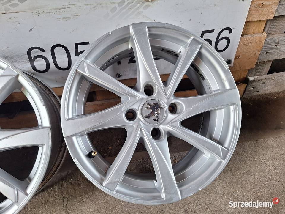 Alufelgi 4x108 15 ET20 PEUGEOT CITROEN koła kujawsko-pomorskie sprzedam