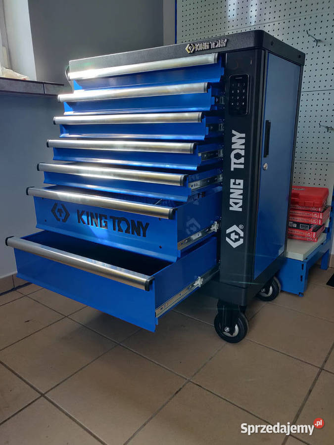 Wózek warsztatowy King Tony 7 szuflad Ręczne