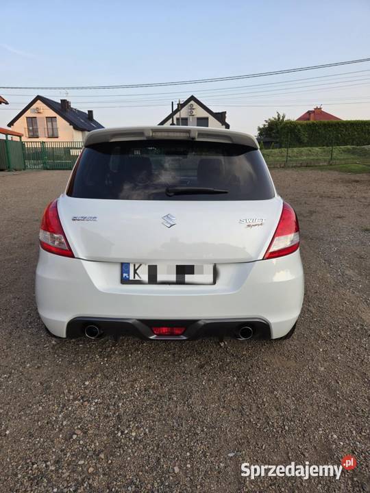 Suzuki Swift Sport 16 136 73t 2013 Biała perła 1600cm3 Kraków