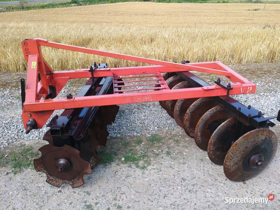 Brona talerzowa Akpil 2x8 szerokość 18 m Mało lubelskie Izbica