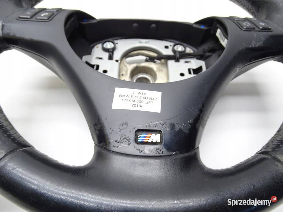 KIEROWNICA SKÓRA MULTI MULTIFUNKCJA BMW E92 sprzedam