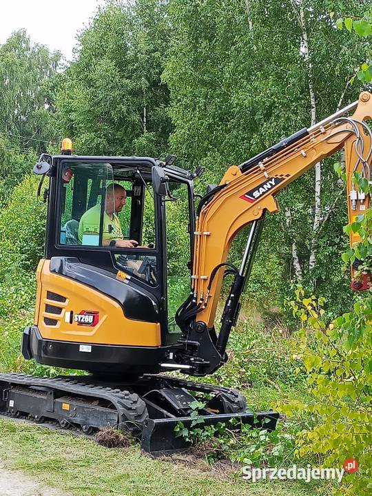 Prace ziemne minikoparką pomorskie Lębork