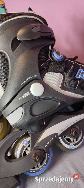 Prawie nowe damskie rolki K2 EXO 20 rozmiar 38 Jasień sprzedam