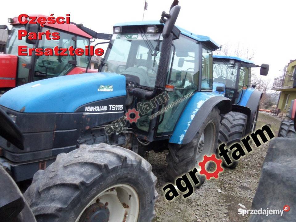 Holland TS 115 części skrzynia biegów silnik Byków