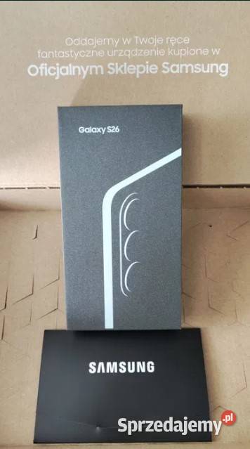 Nowiutki Samsung Galaxy S26 512GB Kraków sprzedam