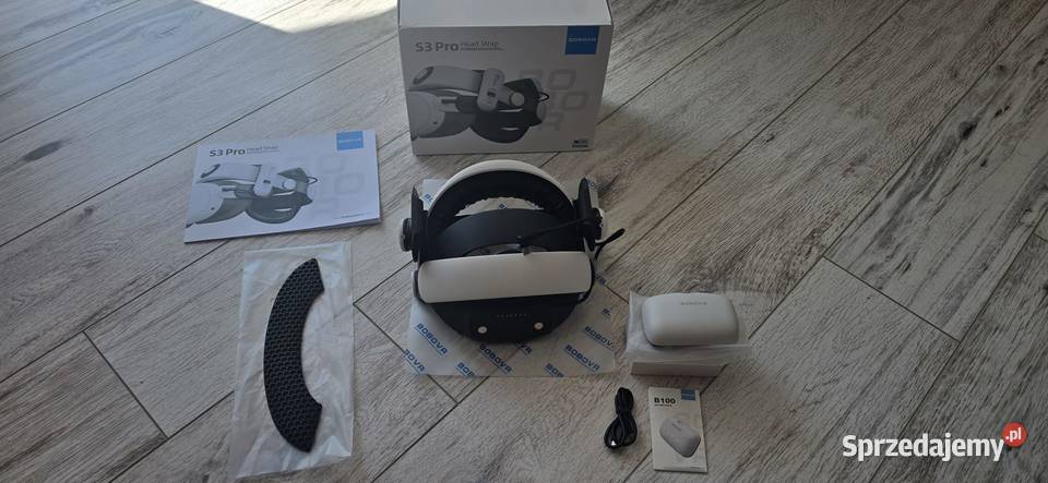 BOBOVR S3 Pro do Meta Quest 3 Pasek Bateria B100 Lublewo Gdańskie
