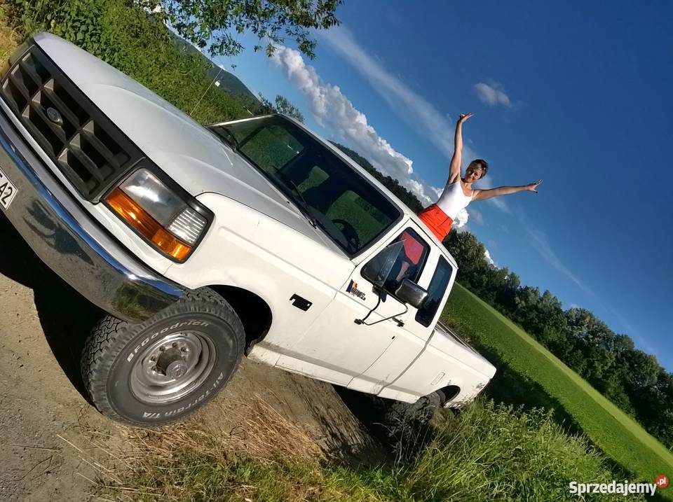 Ford F250HD XL 58 v8 pickup 4x4 cab long bed benzyna+LPG Bielsko-Biała