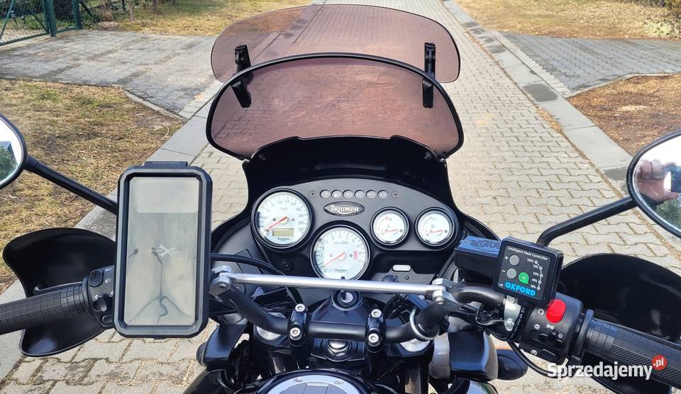 Triumpf Tiger idealny Doinwestowany Bezwypadkowy Motocykle, skutery, quady Wijewo