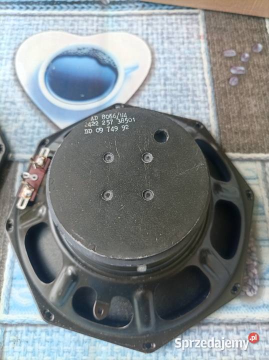 Philips AD 8066W4 głośniki niskotonowe 70s mazowieckie Płock