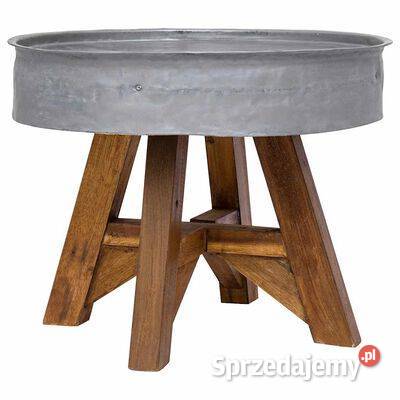 vidaXL Stolik kawowy drewno z odzysku 60x45 Warszawa