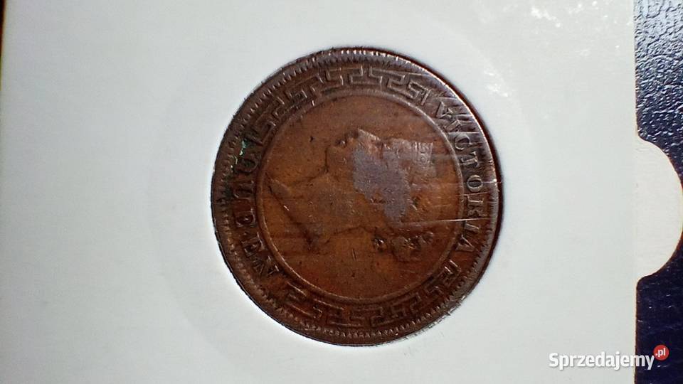 Stare monety 1 cent 1892 Cejlon Lesko